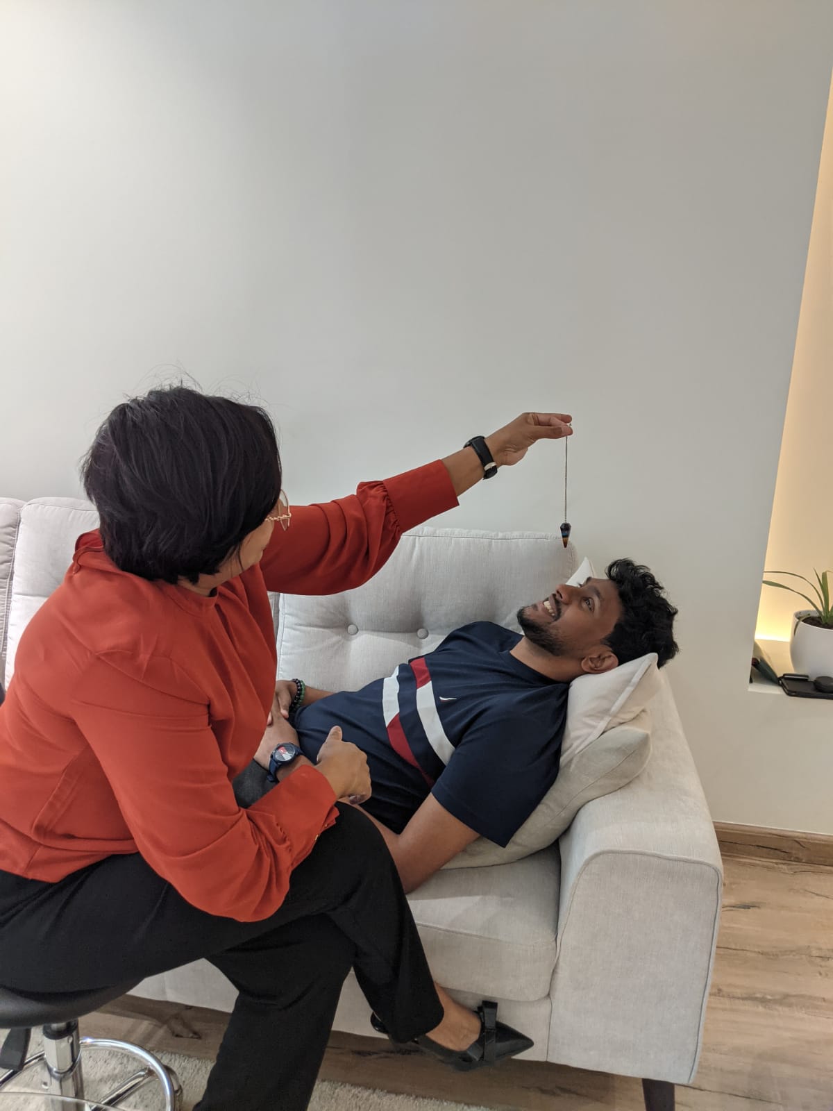 Past Life Regression Therapy healing session